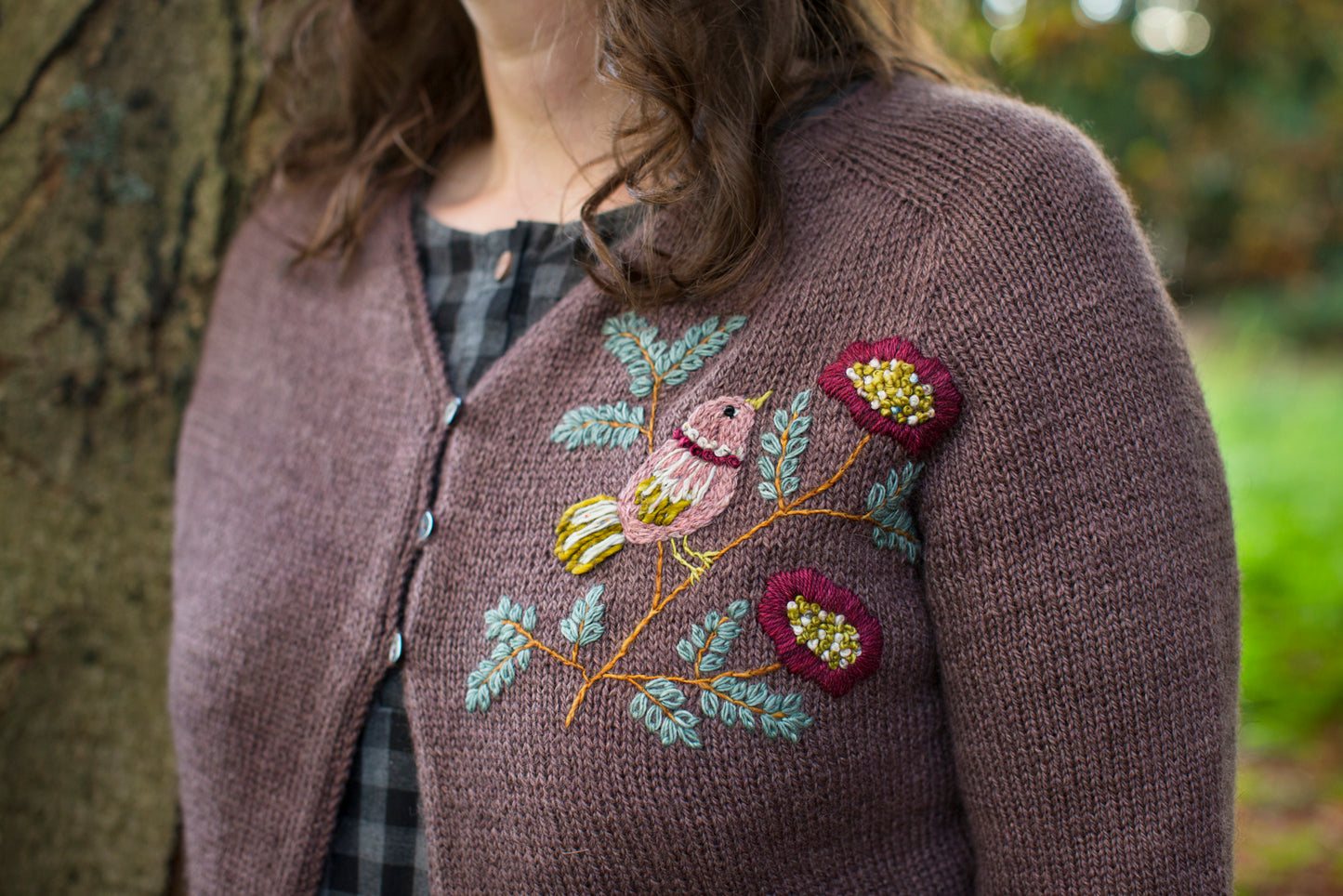 Sticken auf Strick Workshop mit Judit Gummlich