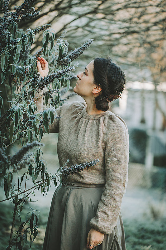 Knitting kit - Bell blouse Chunky