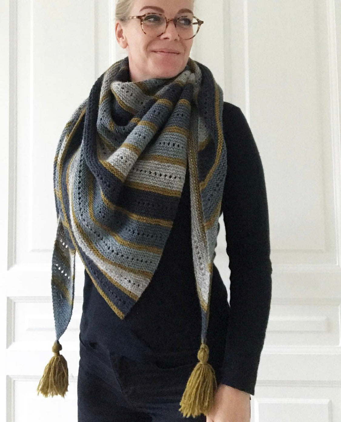 Strickanleitung - Almue shawl