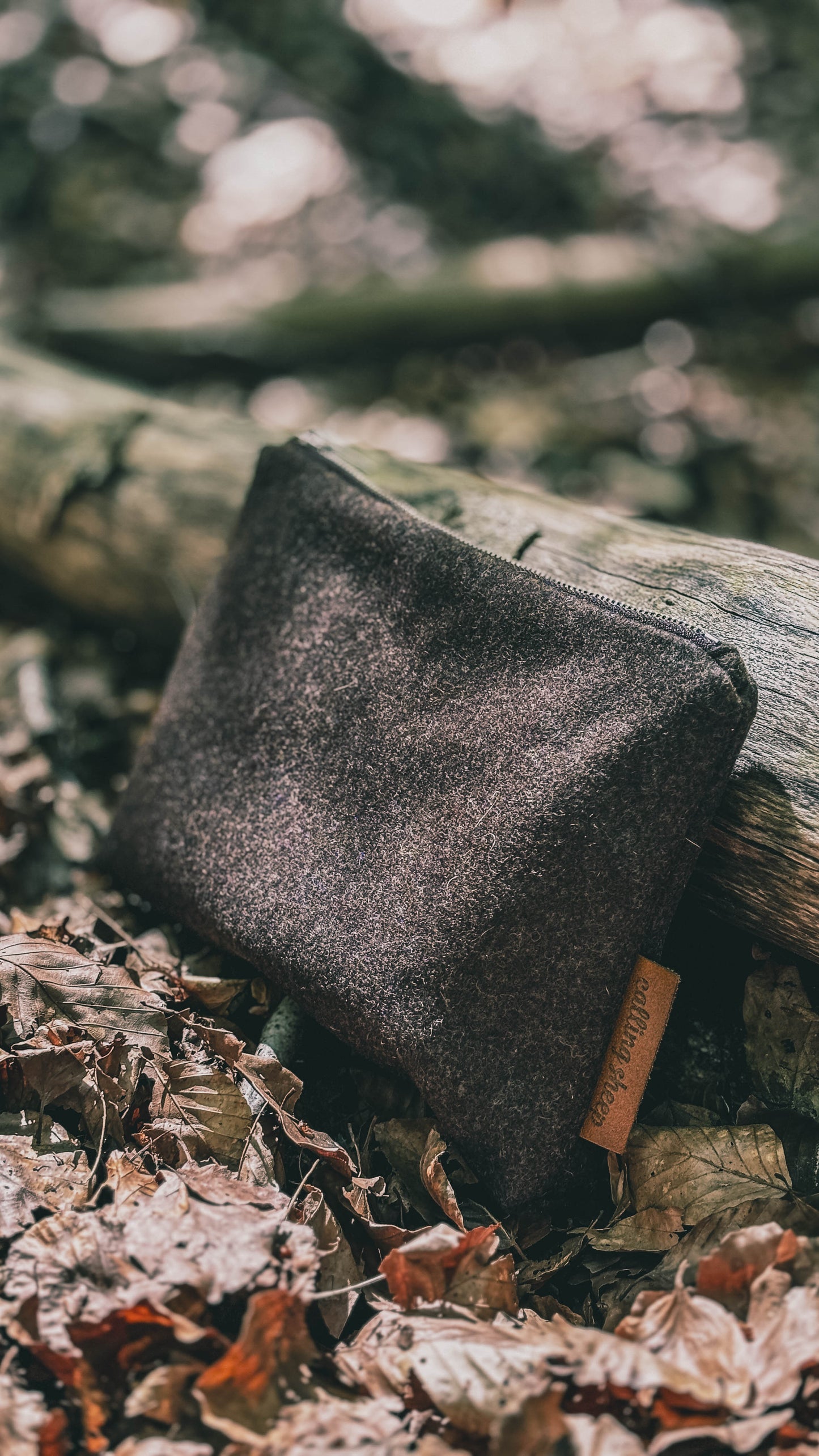Felted pouch