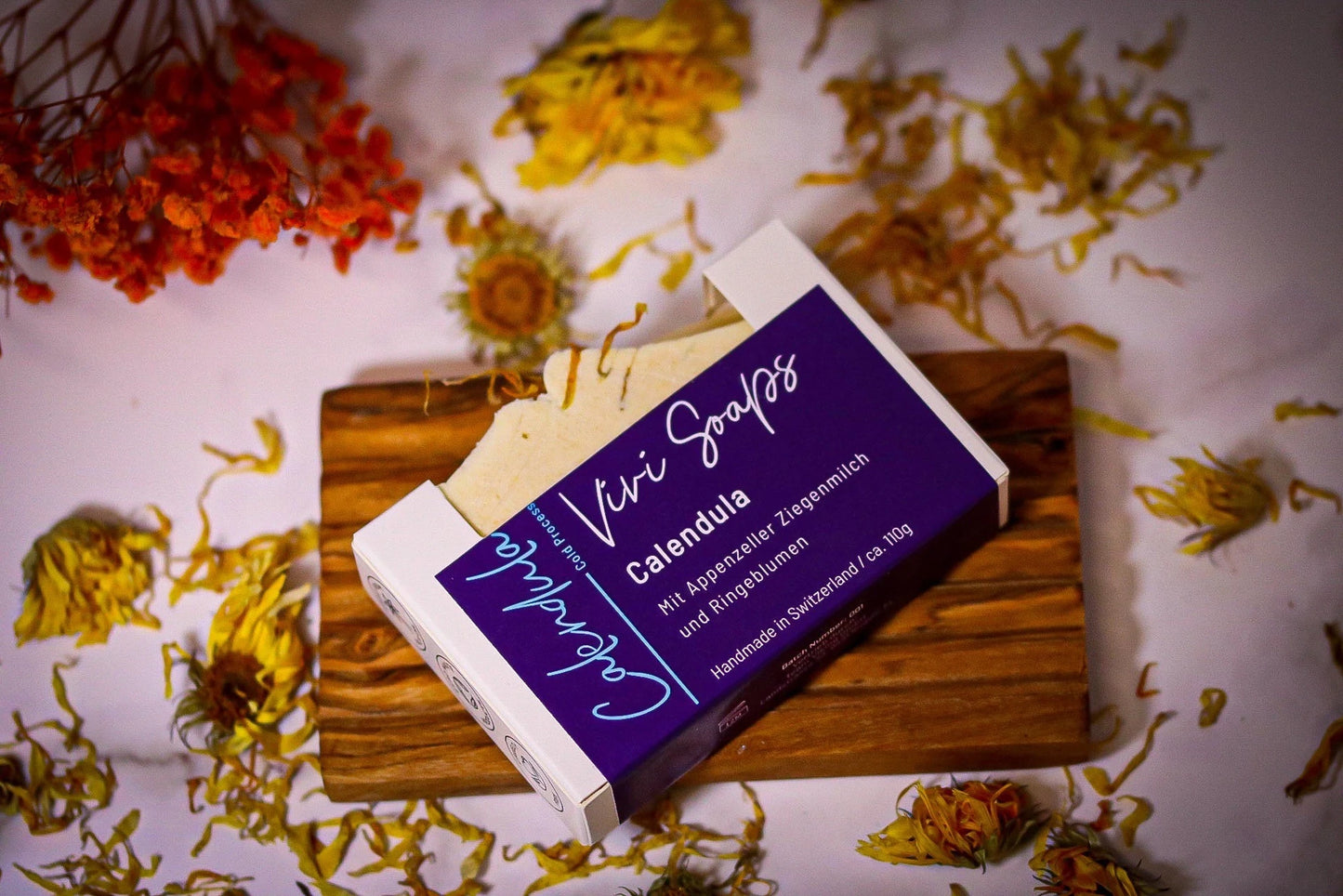 Handmade soap with goat milk