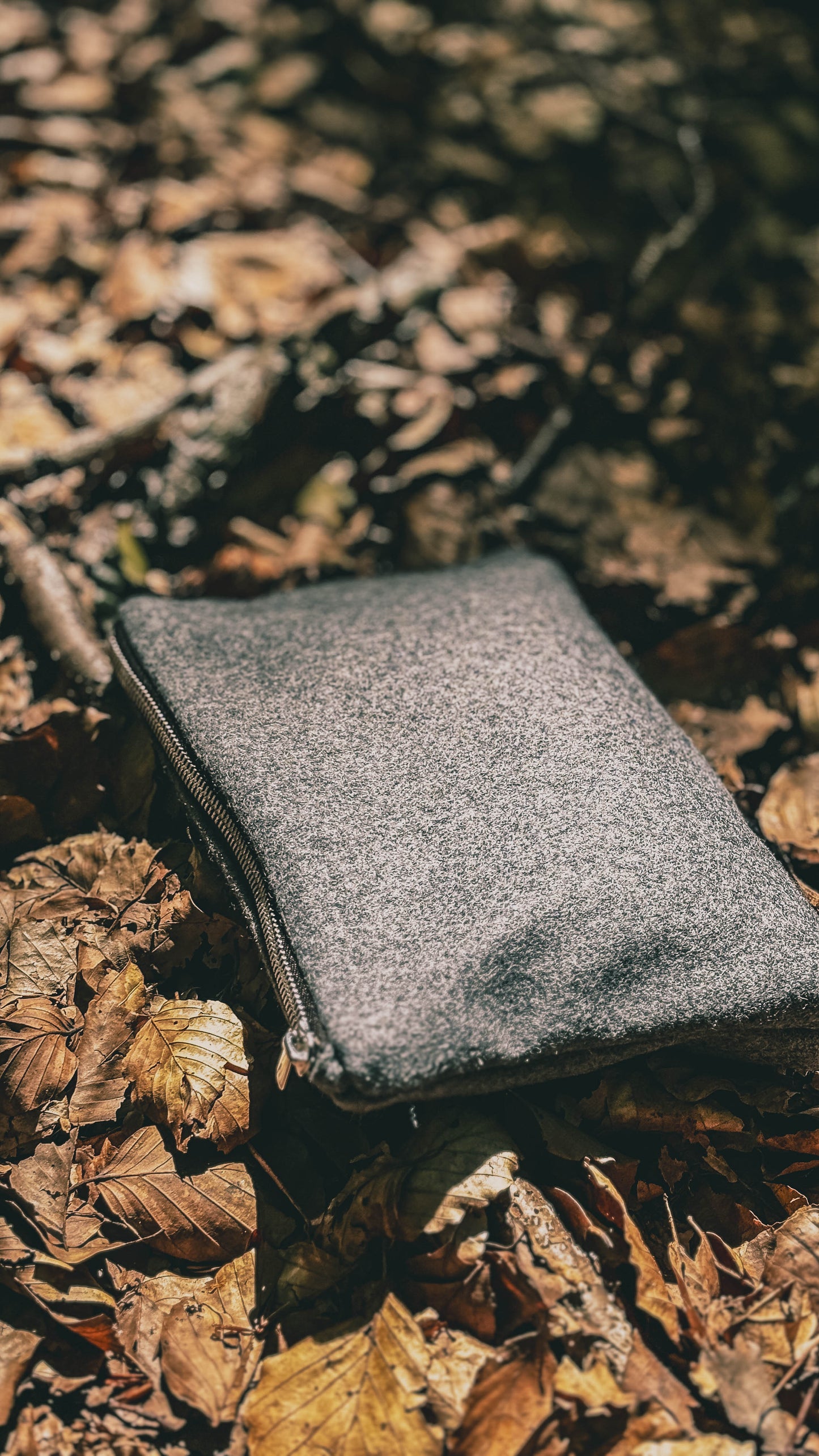 Felted pouch