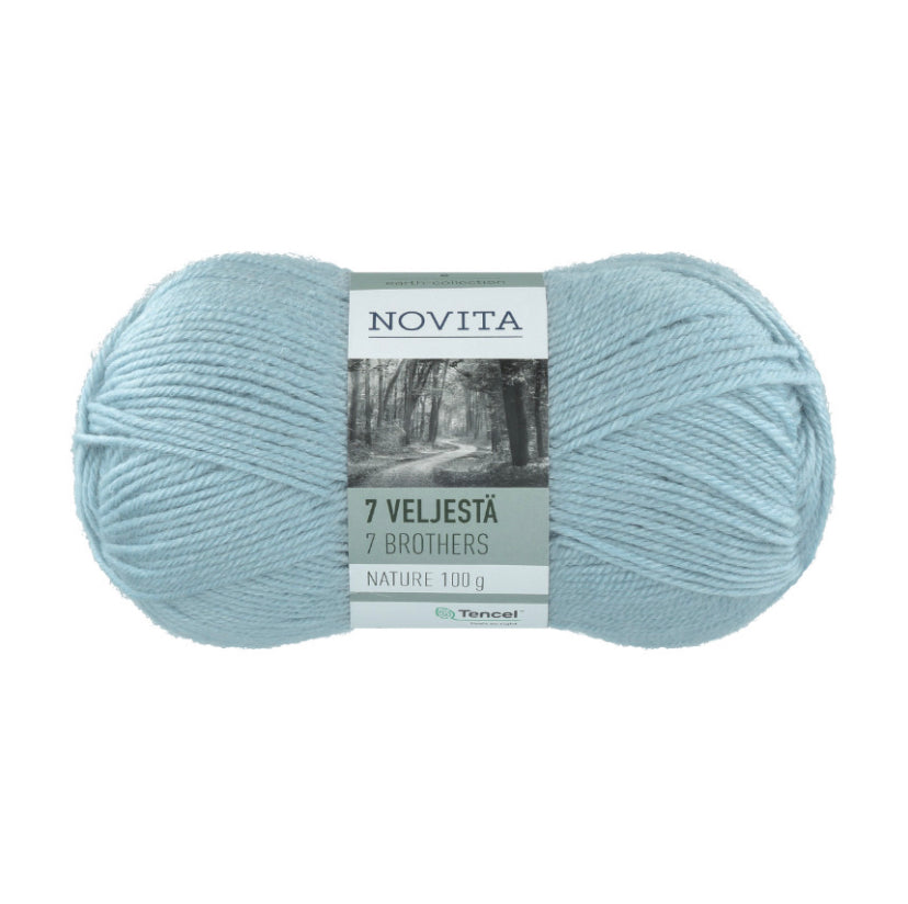 7 Veljestä Nature Aran (Sockengarn)