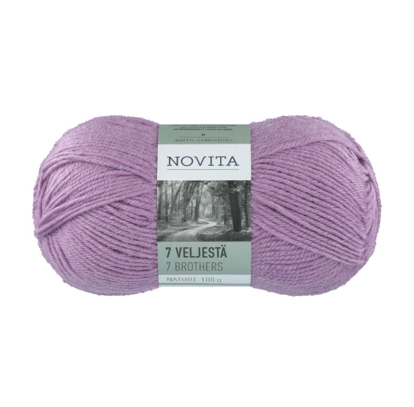 7 Veljestä Nature Aran (Sockengarn)