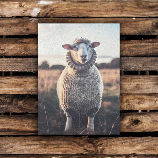 Notizbuch "Schaf im Pullover"