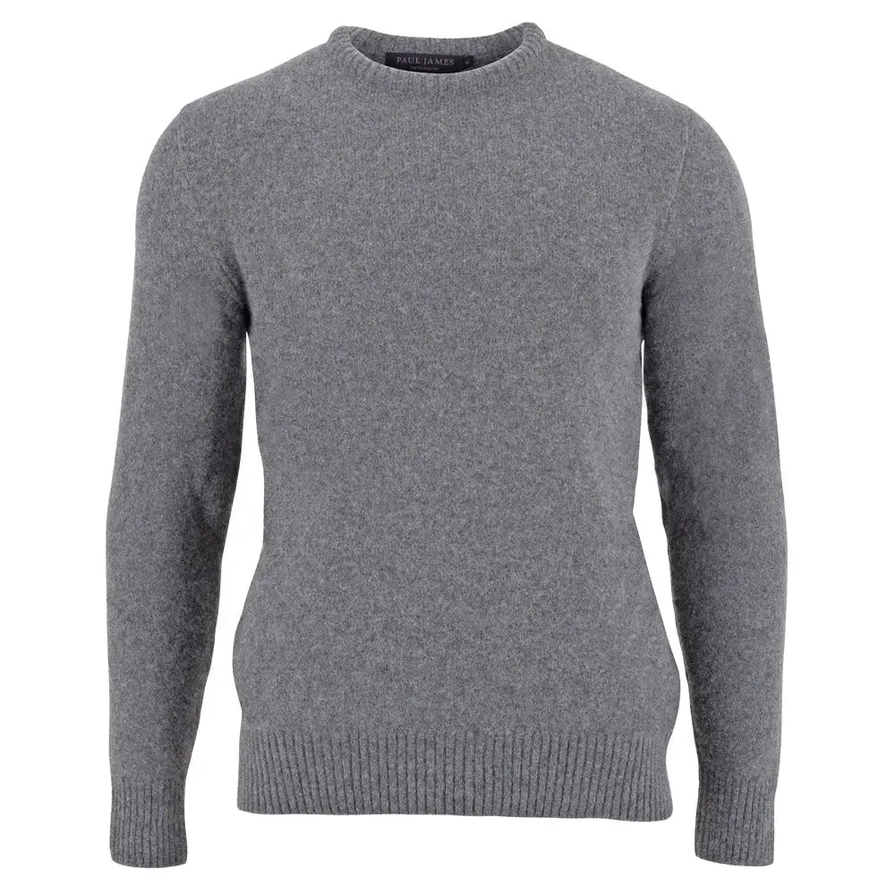 Männerpullover mit Rundhalsausschnitt