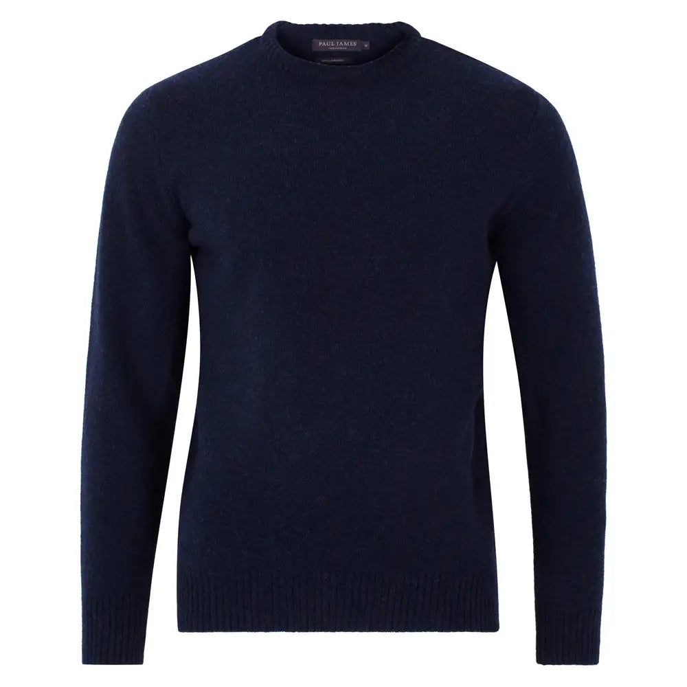 Männerpullover mit Rundhalsausschnitt