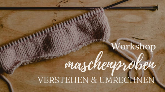 Swatching & gauge | online workshop (german)