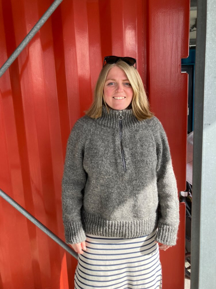 Strickanleitung - Zipper Sweater