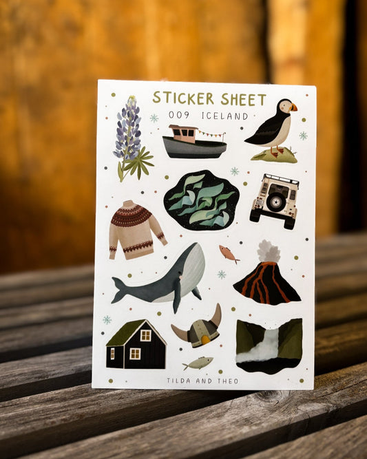 Sticker Set Island