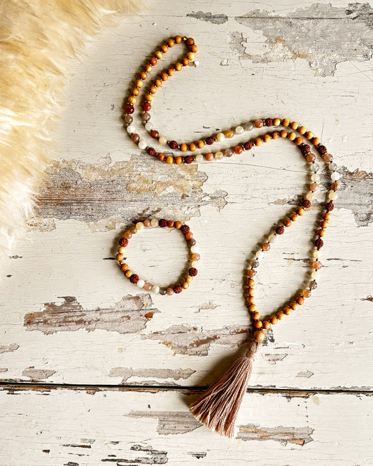 Mala & Armband | Mondstein