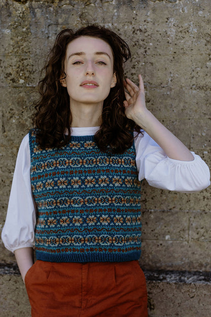 Knitting Kit - Roosty Tank Top