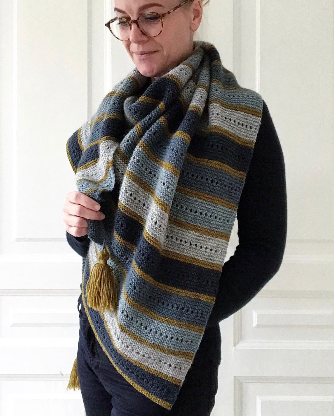 Strickanleitung - Almue shawl