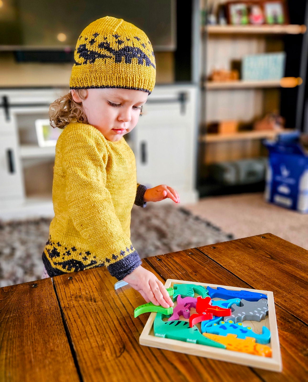 Strickpaket - Dino-RAWR Hat