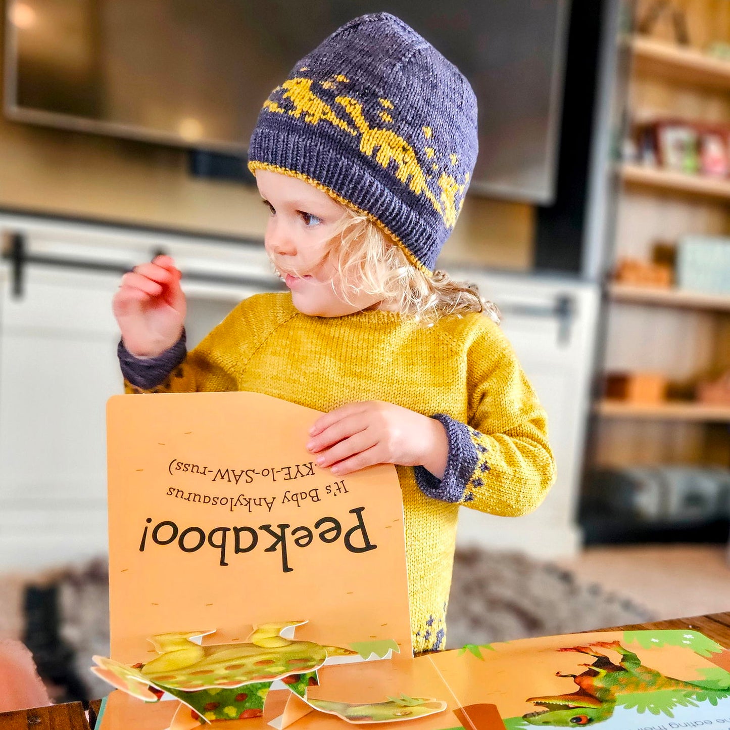 Strickpaket - Dino-RAWR Hat