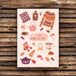 Postkarte "Stay warm & cozy"