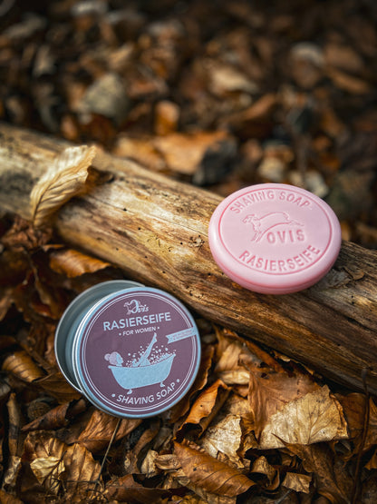 Shaving soap for women