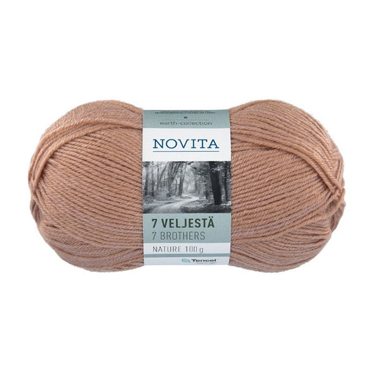 7 Veljestä Nature Aran (Sockengarn)