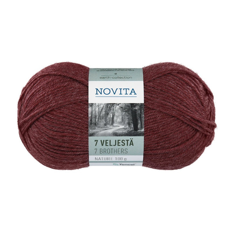 7 Veljestä Nature Aran (Sockengarn)